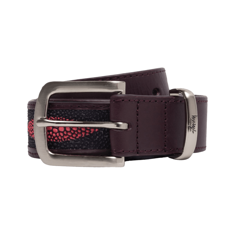 【即出荷】 Buy PLUM 135189 - 'Plum' Belt Overlay Print Ray Manta Stussy 小物