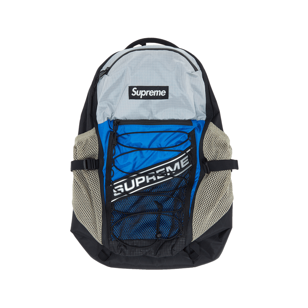 Buy Supreme Backpack 'Blue'   FWB4 BLUE   GOAT CA