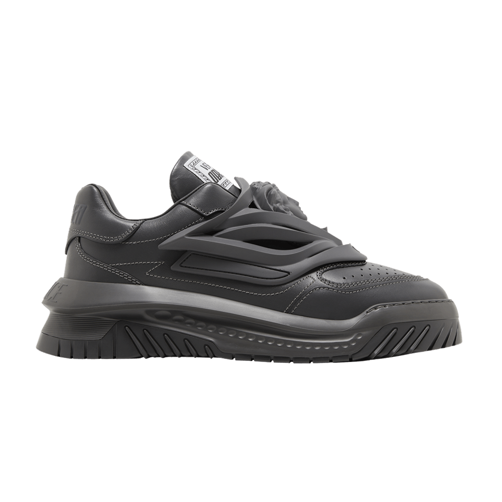 Buy Versace Odissea Caged Rubber Medusa Sneaker 'Fossil Grey