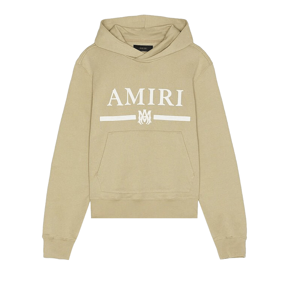 Buy Amiri Bar Logo Hoodie 'Tan' - PF23MJL006 281 TAN | GOAT