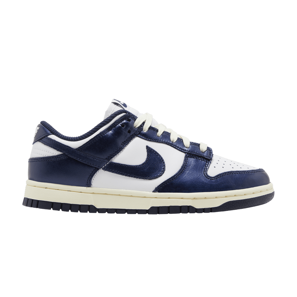 Size 10.5 Wmns Dunk Low Premium 'Vintage Navy'