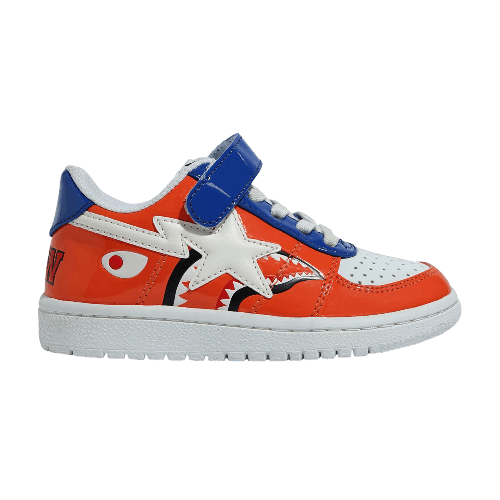 A BATHING APE Bape sta Low Color Block Shark Orange/関送無料 A BATHING APE Bape sta Low Color Block Shark Orange/関送無料