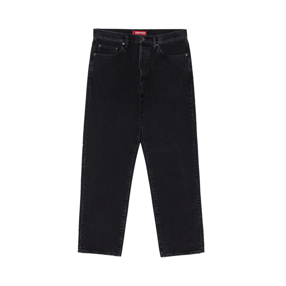 Buy Supreme Regular Jean 'Washed Black' - FW23P31 WASHED BLACK | GOAT