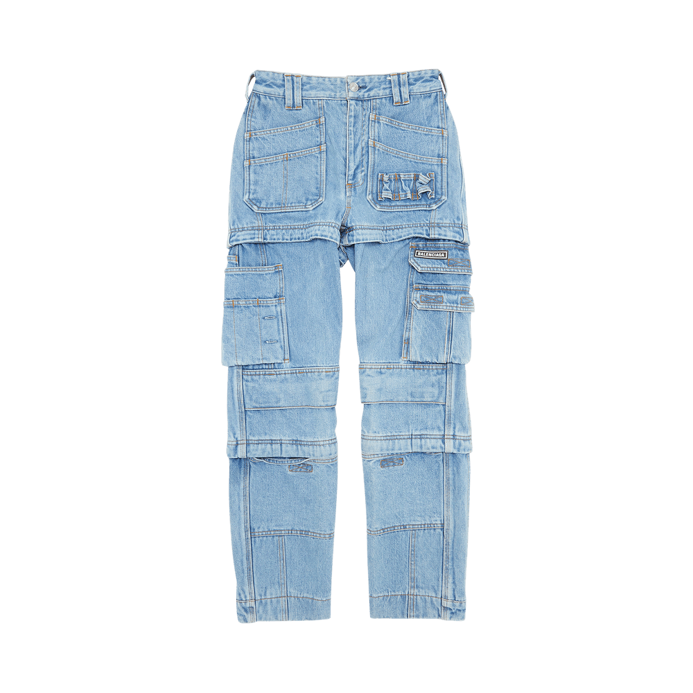 Balenciaga convertible cargo jeans top