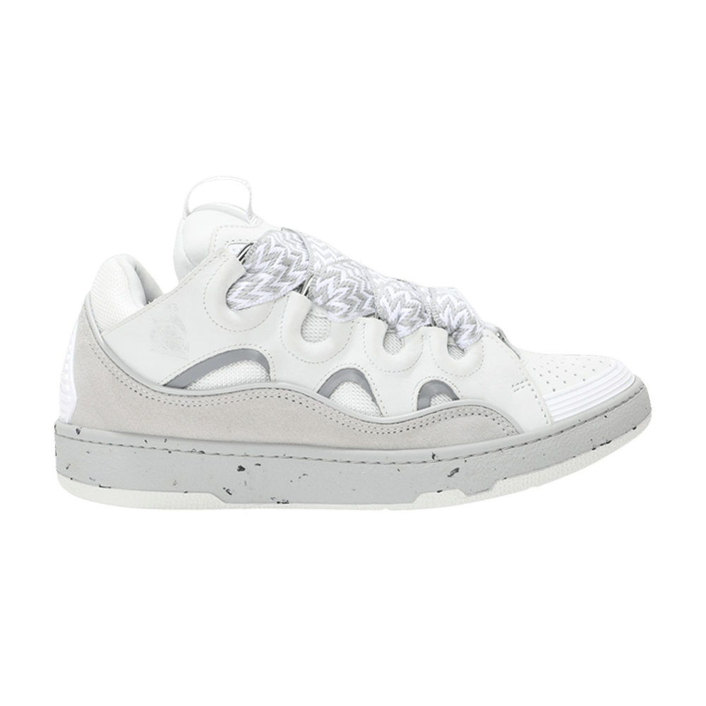 Buy Lanvin Wmns Curb Sneakers 'White Grey' - FW SKDK02 DOTS P23 | GOAT