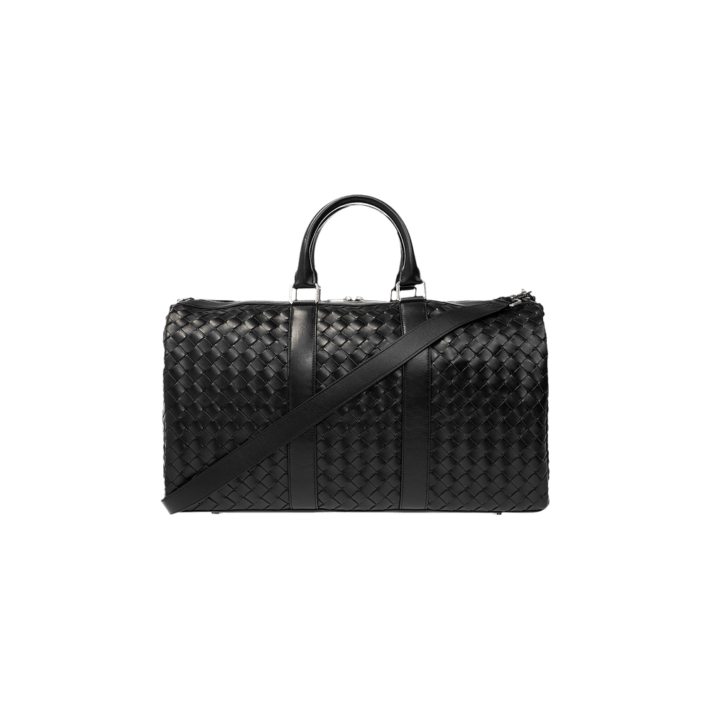 Buy Bottega Veneta Classic Intrecciato Duffle Bag 'Black