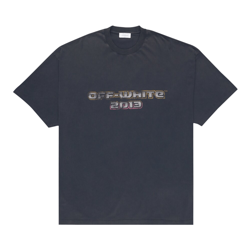Buy Off-White Digit Bacchus Over Short-Sleeve Tee 'Black