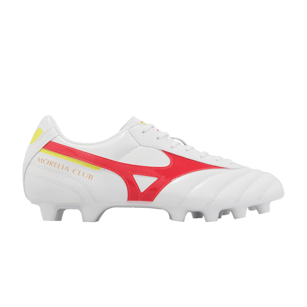 Buy Mizuno Morelia 2 Club MD FG 'White Fiery Coral Bolt