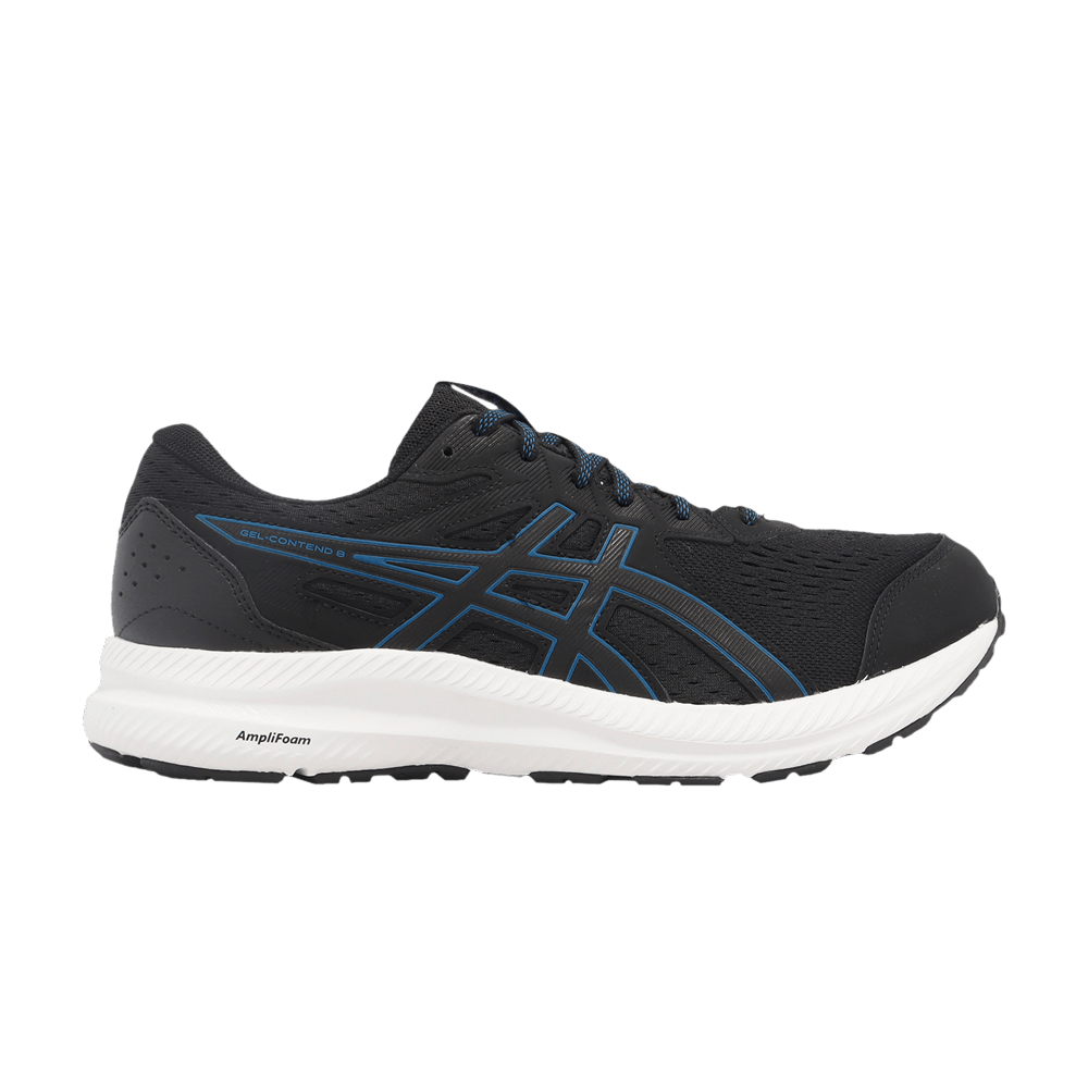 Asics Gel Contend 8 4e Wide Black Reborn Blue