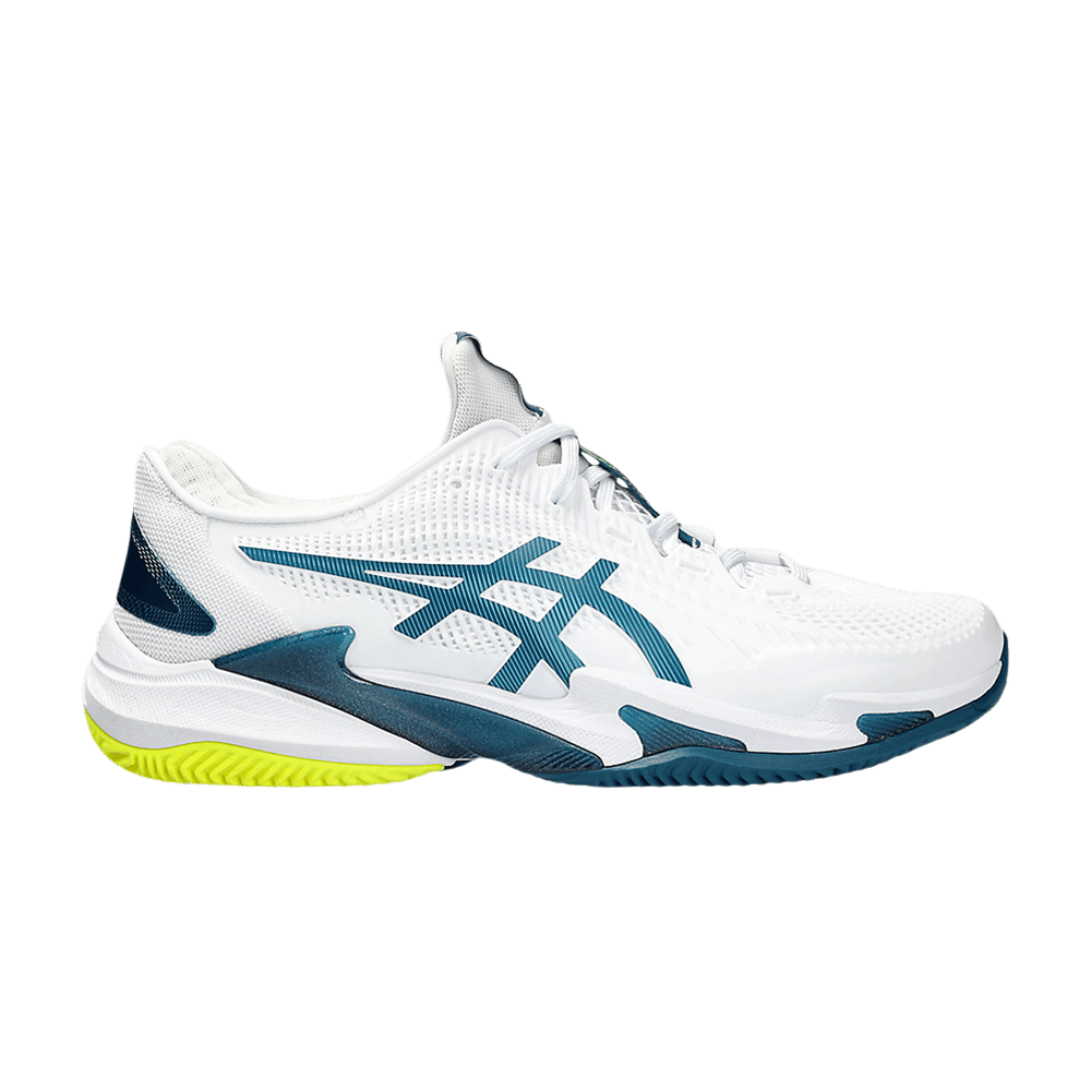 Asics Court FF 3 Clay White Gris Blue