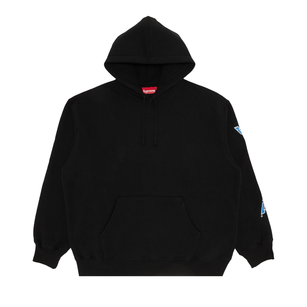 Buy Supreme Sleeve Arc Hooded Sweatshirt 'Black' - FW23SW49 BLACK | GOAT