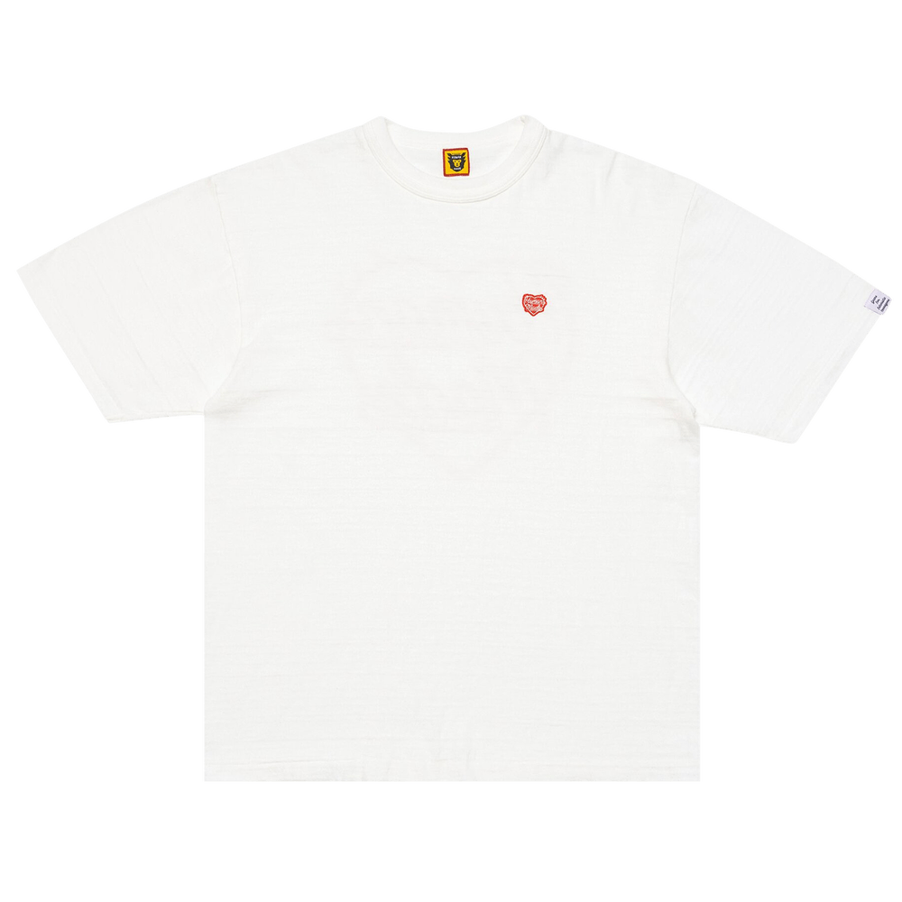 Buy Human Made Heart Badge T-Shirt 'White' - HM26CS002 WHIT | GOAT CA