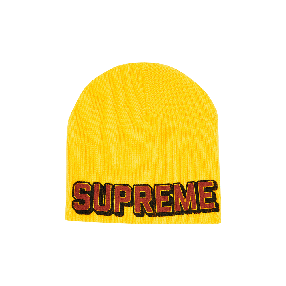 Buy Supreme Dragon Beanie 'Yellow' - FW23BN32 YELLOW | GOAT