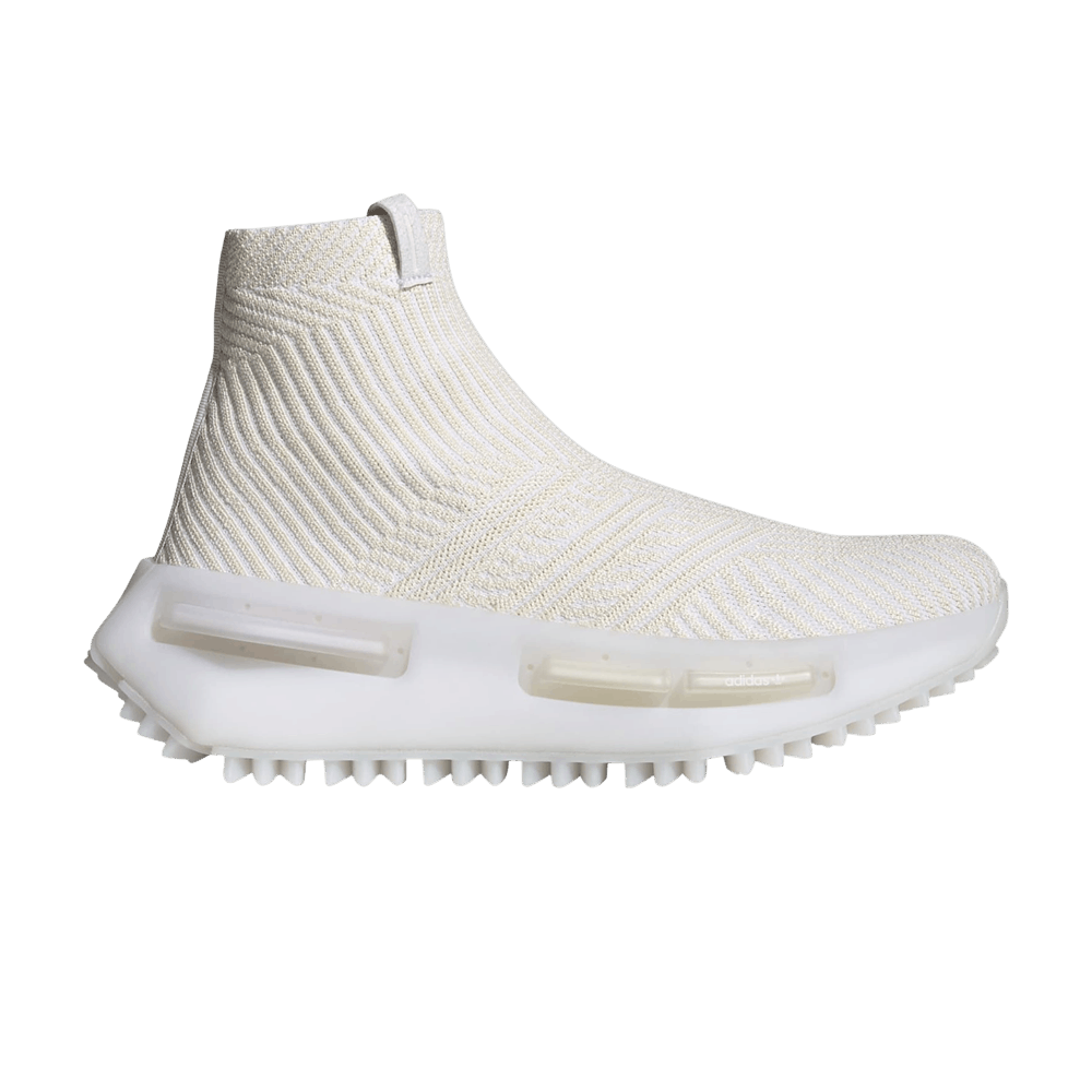 adidas gazelle silver green womens Shop White Womens adidas NMD R1 Slip On Sneakers – Shoebacca main image 1