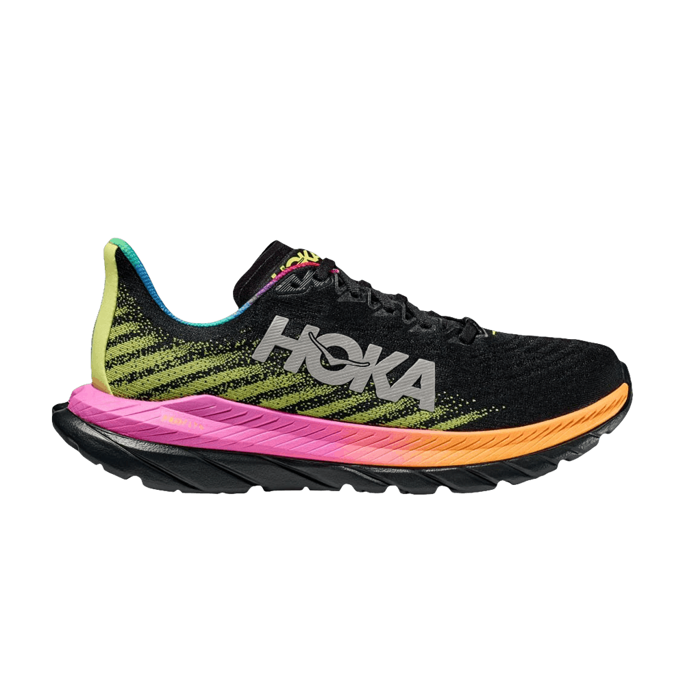 Hoka Mach 5 Black Rainbow