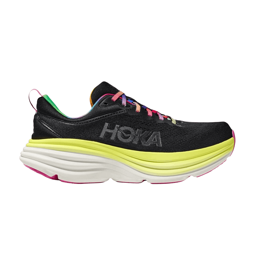 Hoka Wmns Bondi 8 'black Rainbow'