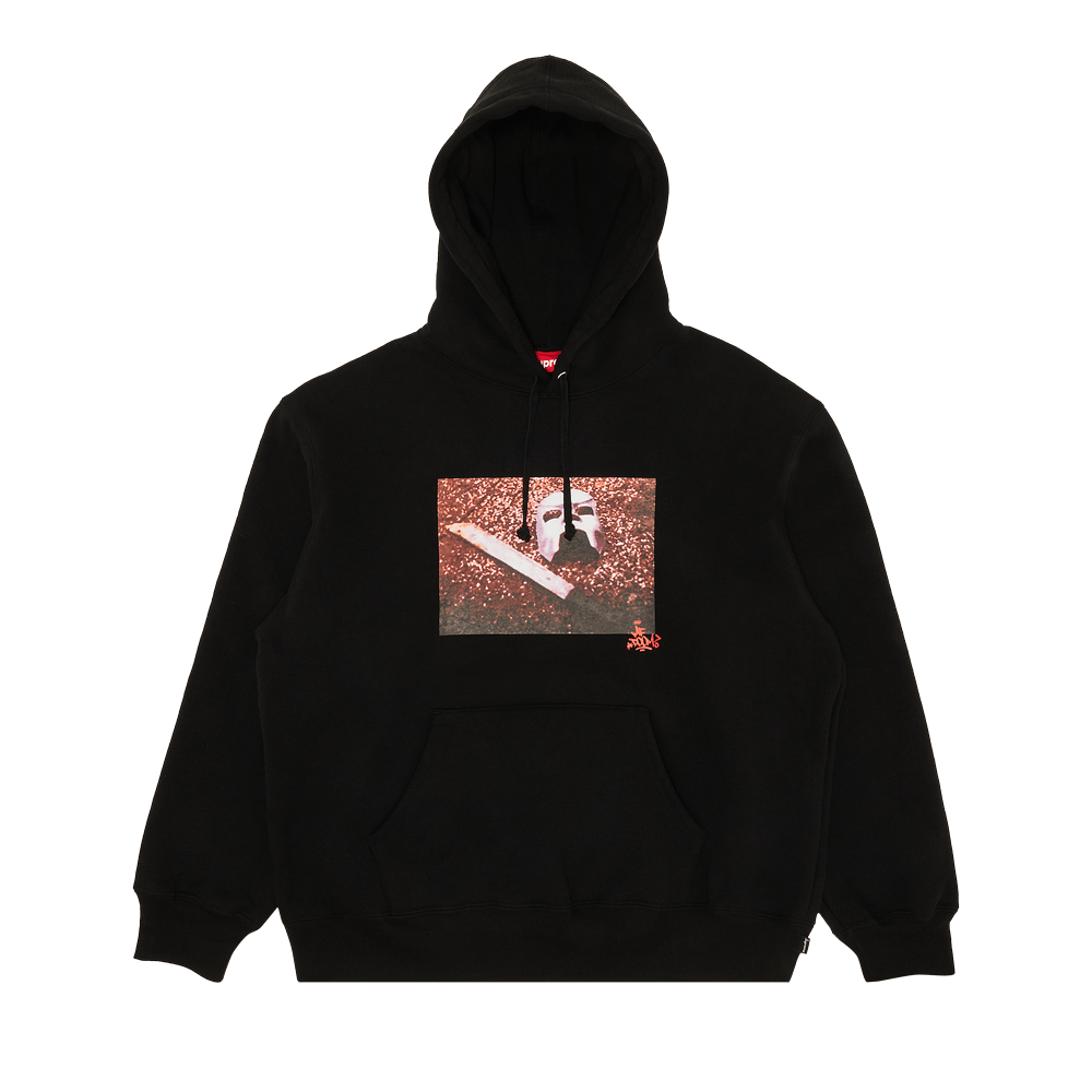 Buy Supreme MF DOOM Hooded Sweatshirt 'Black' - FW23SW110