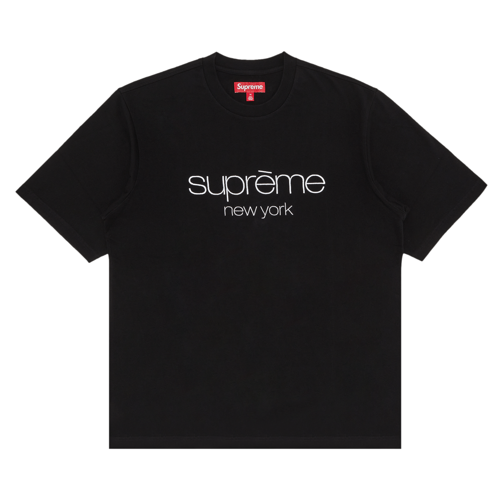 Supreme shop tee black store