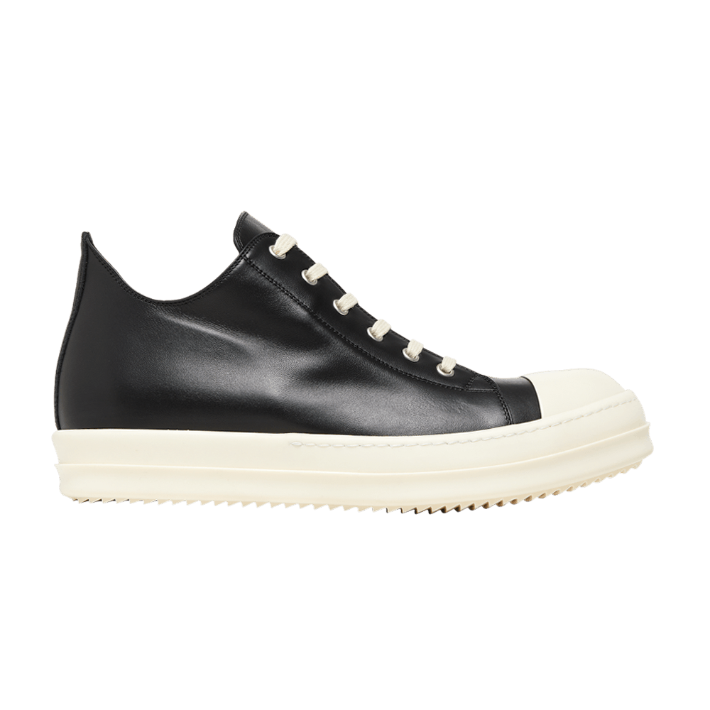 RICK OWENS | LOW SNEAKERS LPO BLACK/MILK/MILK スニーカー RICK OWENS | LOW SNEAKERS BLACK/MILK/MILK (LOO) (RICK OWENS