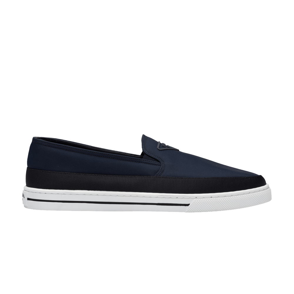 Prada nylon slip hotsell on sneakers