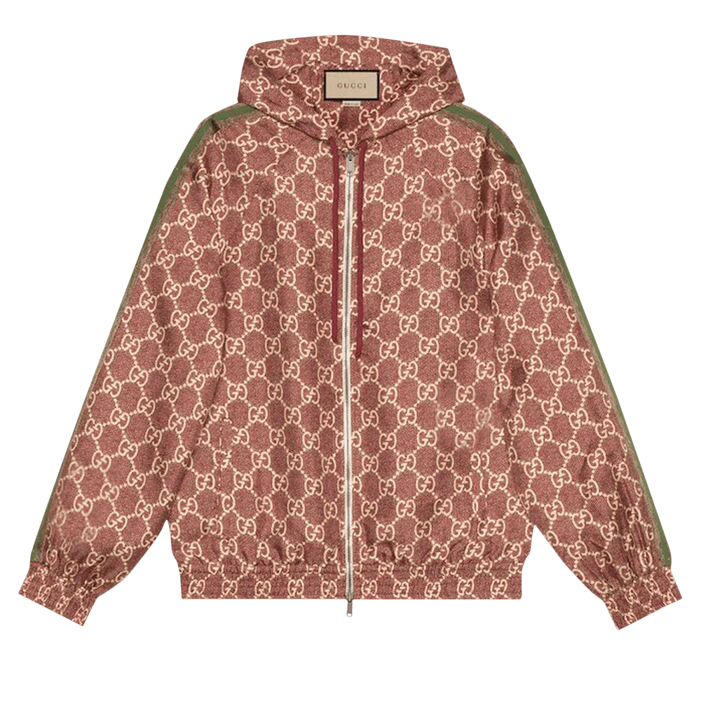 ジャケット GUCCI JACKET (781370Z8BSA 1000) Reversible GG canvas jacket in rosso ancora | GUCCI® US