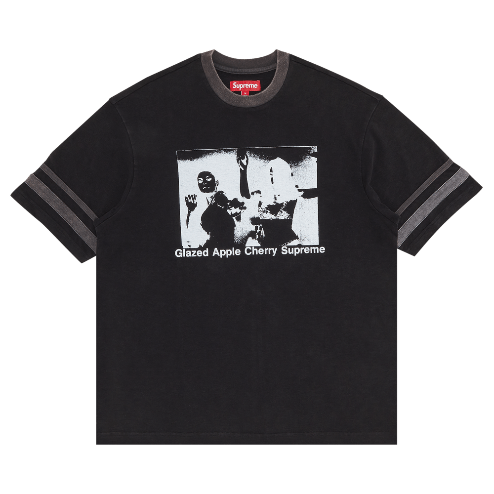 Supreme Glazed Athletic Short-Sleeve Top 'Black'