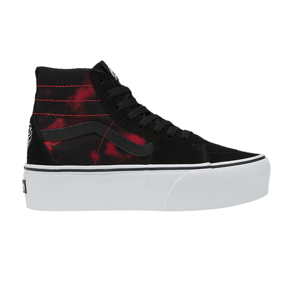 Vans Sk8-Hi Tapered Stackform Glow-In-The-Dark Skull Print