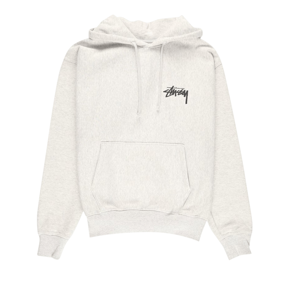 Buy Stussy Classic Dot Hoodie 'Ash Heather' - 1924929 ASH | GOAT