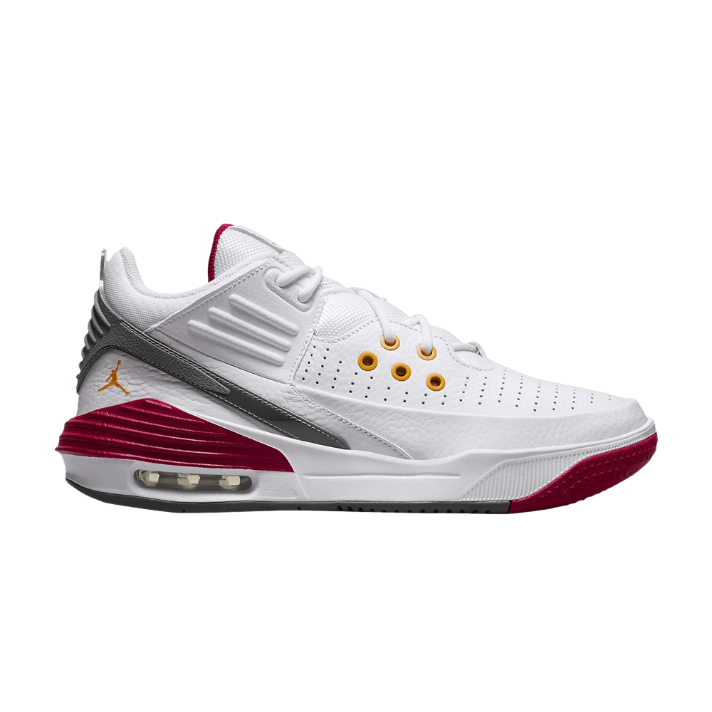 Buy Air Jordan Max Aura 5 'White Cardinal Red' - DZ4353 160 | GOAT
