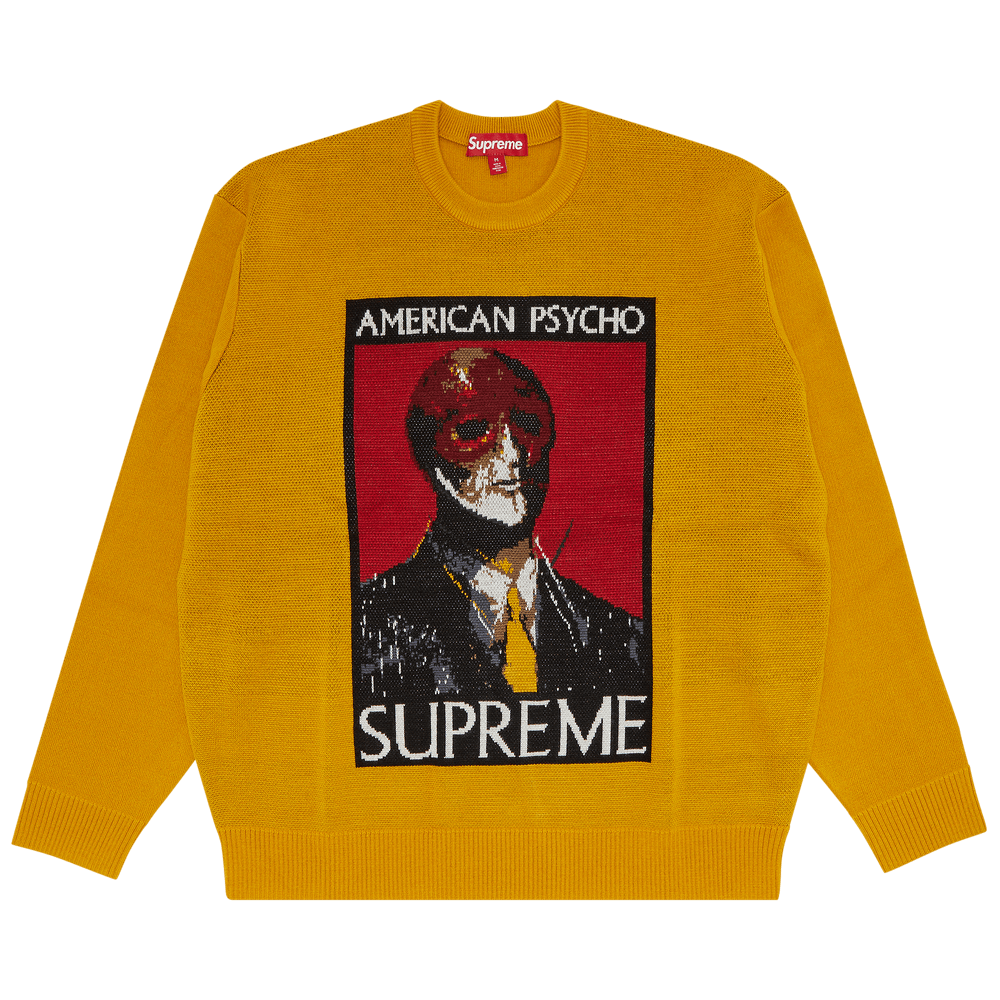 Supreme American Psycho Sweater Black XLセーター - ニット/セーター