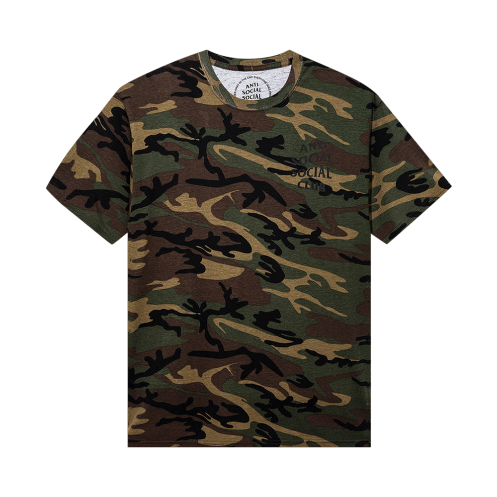Buy Anti Social Social Club Kkotch Tee 'Camo' - 0657