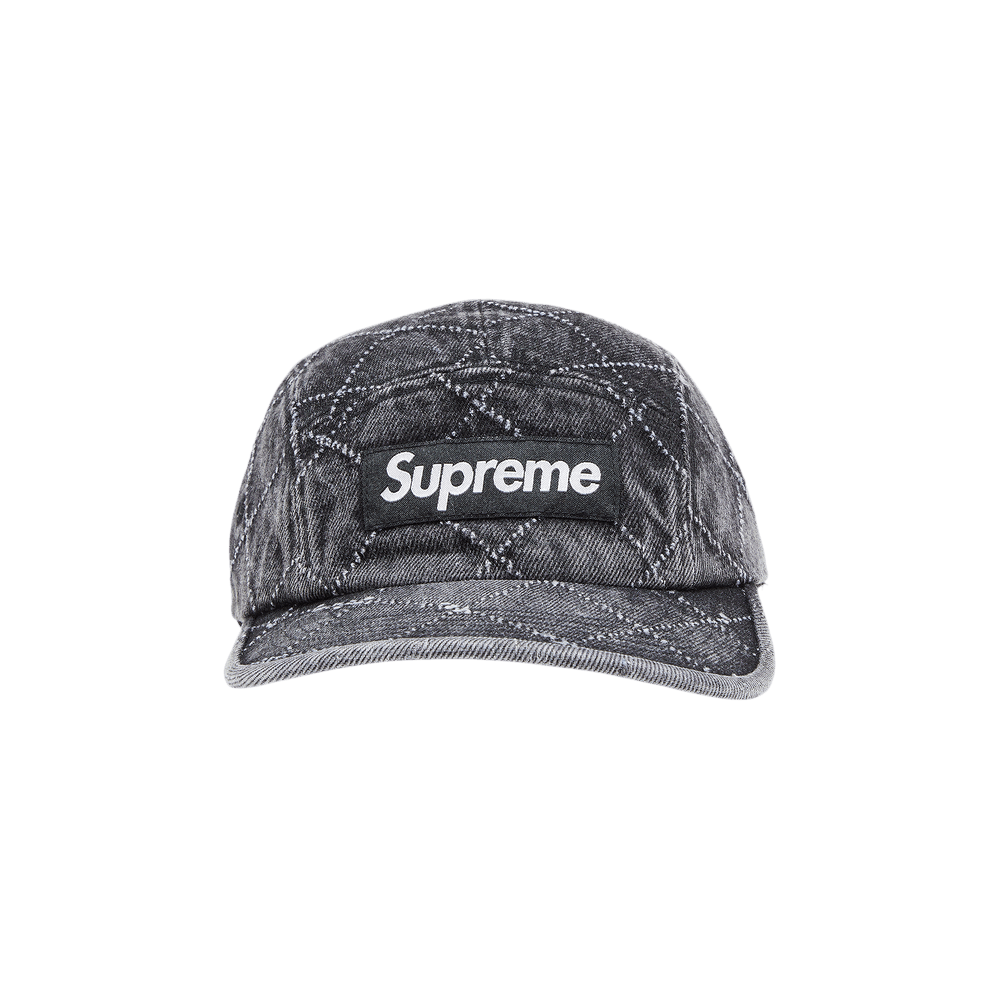 Buy Supreme Punched Denim Camp Cap 'Black' - FW23H105 BLACK