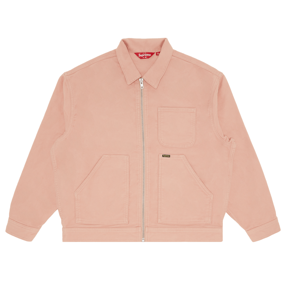 Buy Supreme Moleskin Work Jacket 'Dusty Pink' - FW23J93 DUSTY PINK