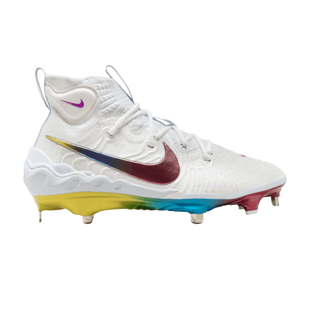 NIKE ALPHA HUARACHE NXT 'RAINBOW'/新品/野球 Nike Alpha Huarache NXT Rainbow Baseball Cleats DJ6517-106
