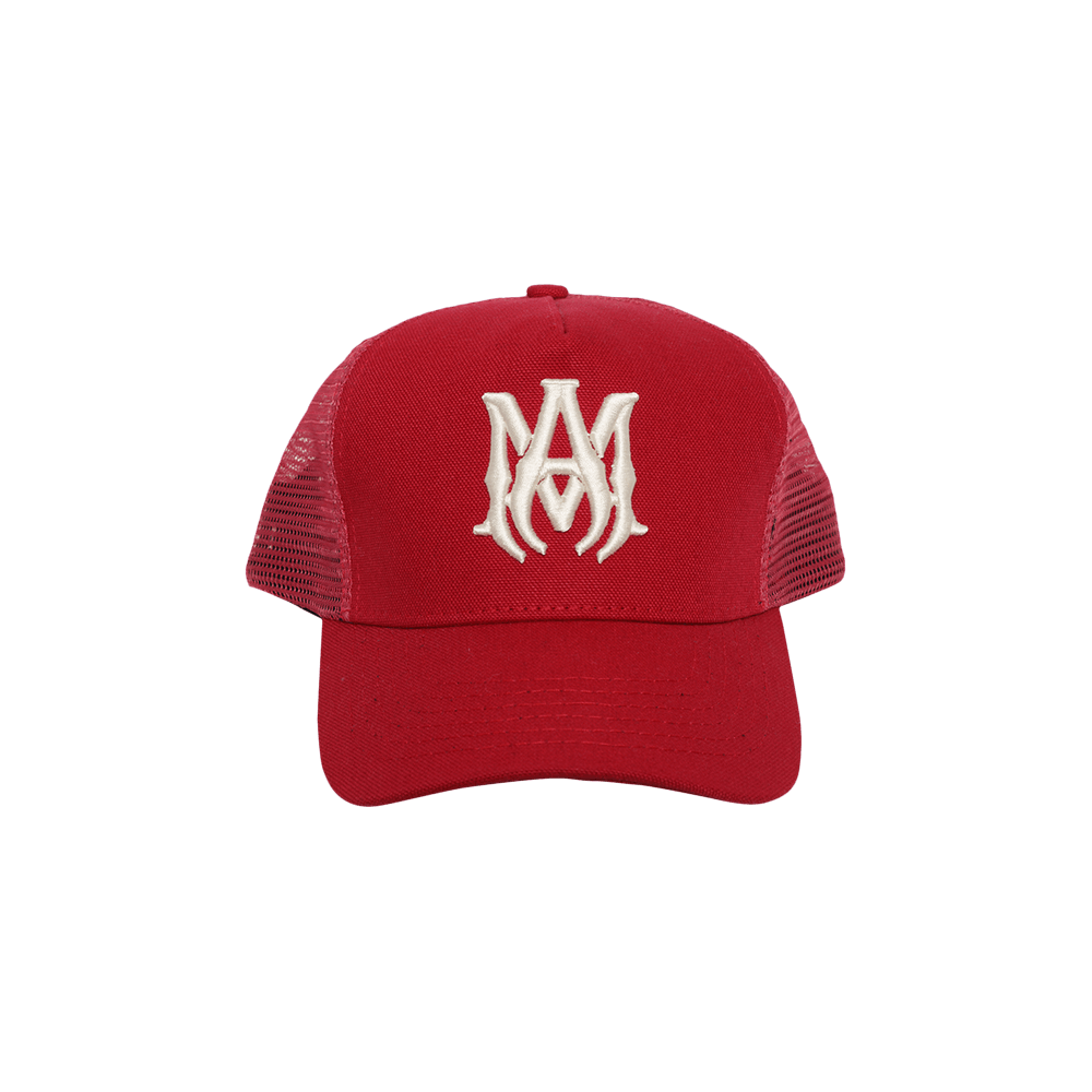 Buy Amiri MA Logo Trucker Hat 'Red' - AW23MAH022 610 RED | GOAT