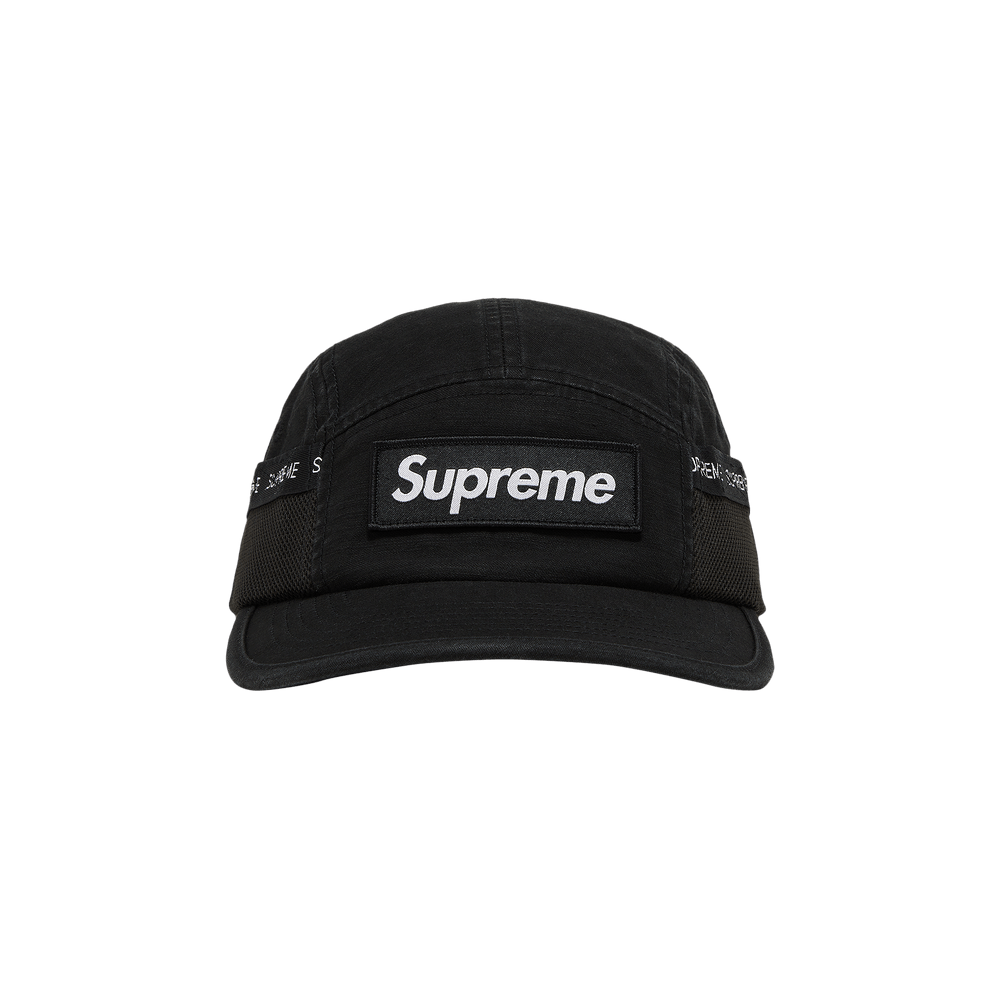 Buy Supreme Mesh Pocket Camp Cap 'Black' - FW23H19 BLACK | GOAT