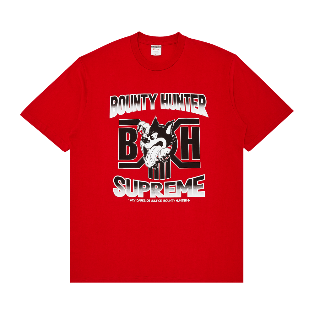 Buy Supreme x Bounty Hunter Wolf Tee 'Red' - FW23T1 RED | GOAT