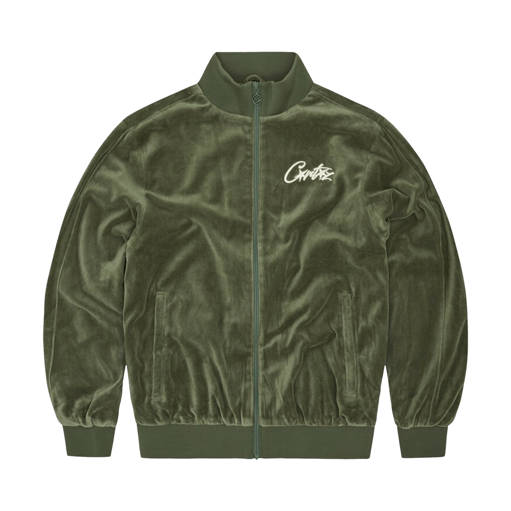 Corteiz VVS Velour Jacket Black ベロア Corteiz VVS Velour Jacket Black Men's - FW23 - US