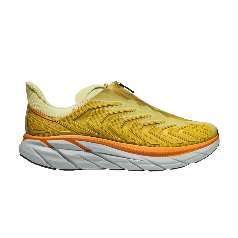 Hoka Clifton Golden Lichen