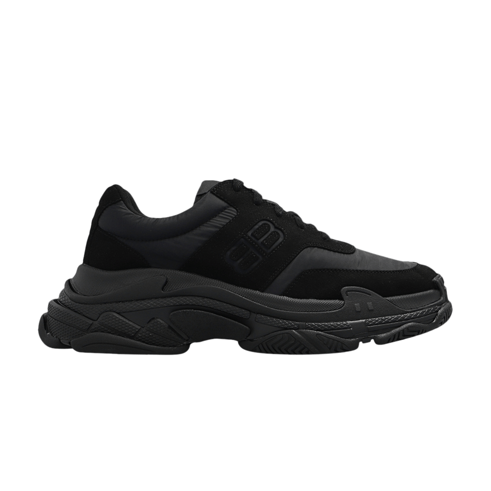 Balenciaga Triple S Nylon Sneaker Black