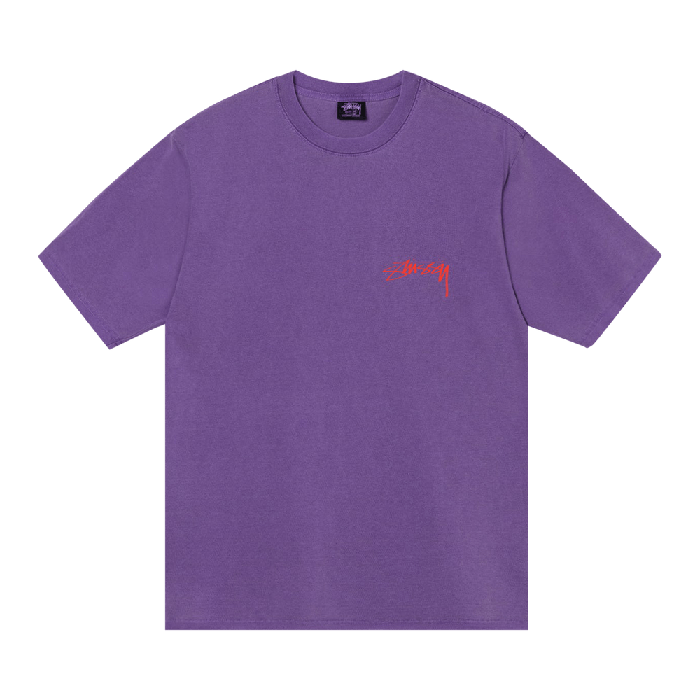 ★【Stussy】★Stussy Arachnid T-Shirt Pigment Dyed Grey★ 948265_00.png.png