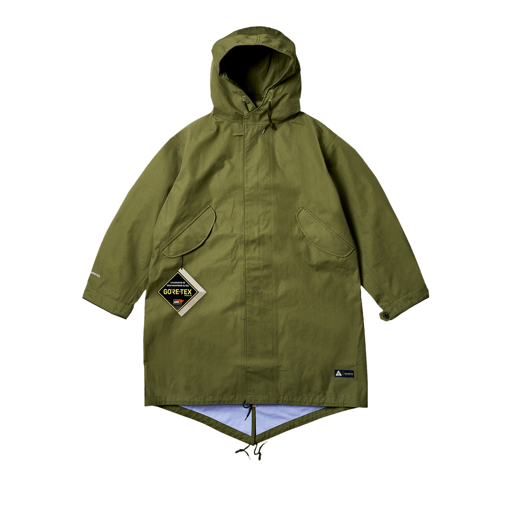 Buy nanamica x Palace GORE-TEX Hooded Coat 'Sage Green