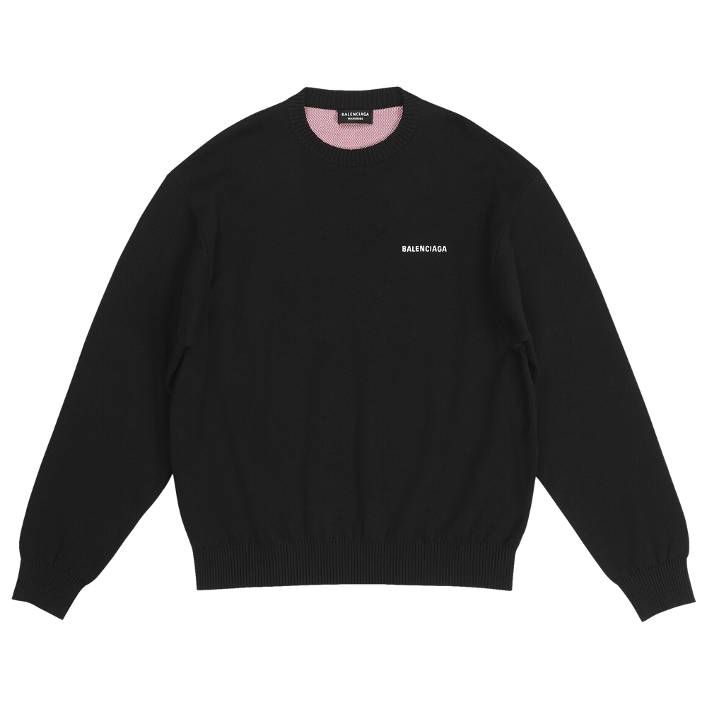 Black balenciaga jumper clearance