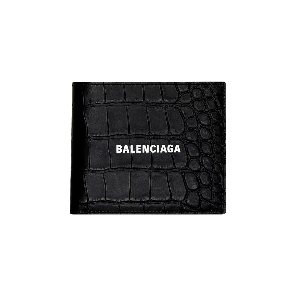 Buy Balenciaga Cash Square Folded Coin Wallet 'Black/White Buy Balenciaga Cash Square Folded Coin Wallet 'Black/White