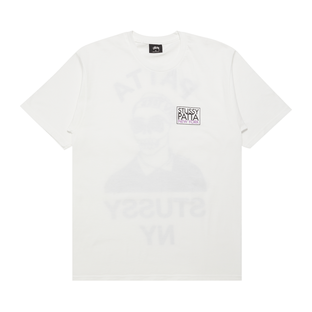 Buy Stussy x Patta Skull NY tee 'White' - 3902905 WHIT | GOAT