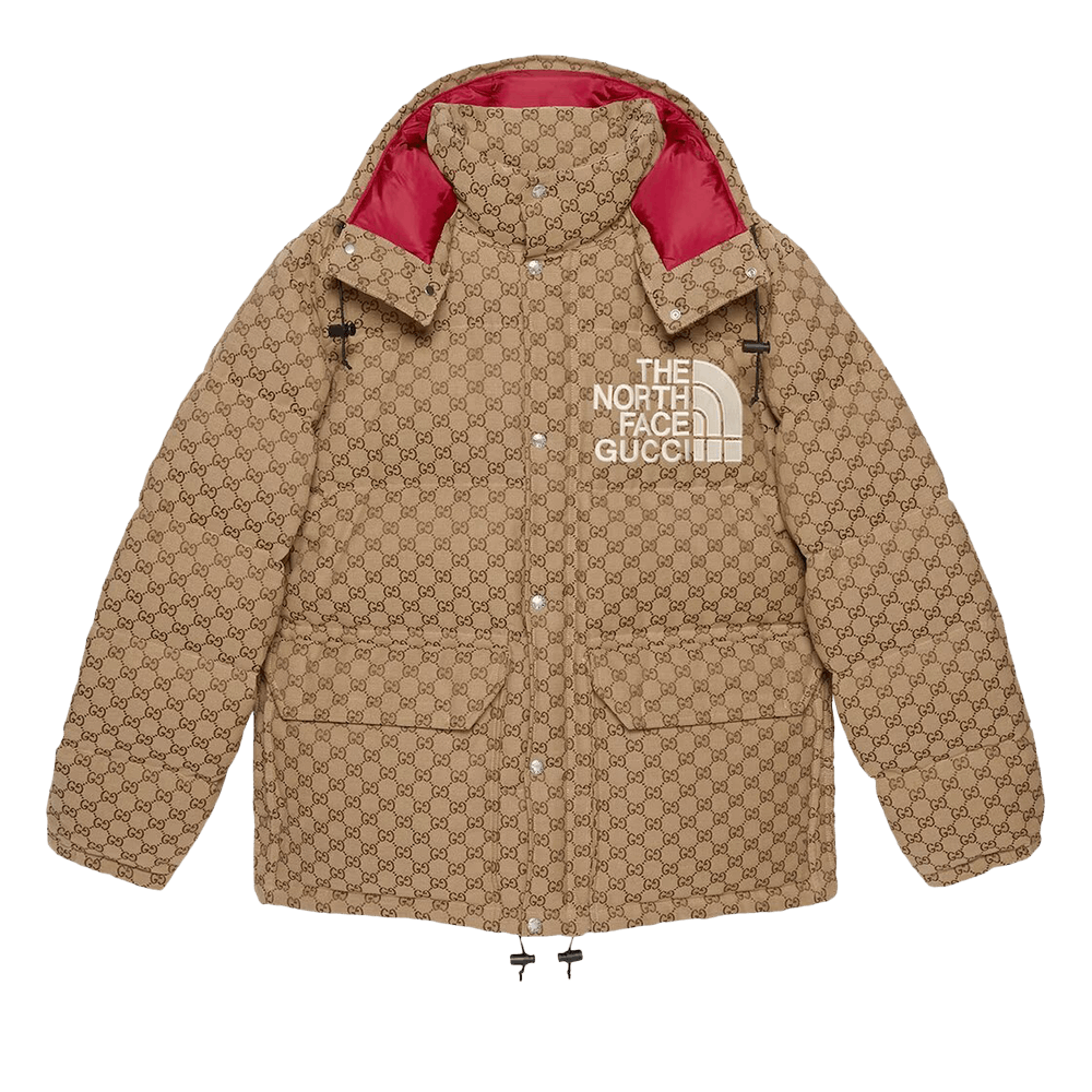 Buy Gucci x The North Face Padded Jacket 'Beige/Ebony' - 670766 Z8APX 2190  | GOAT