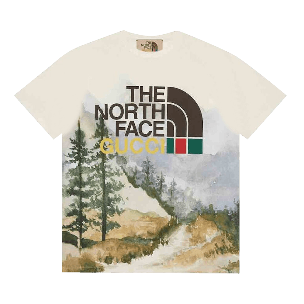 Buy Gucci x The North Face T-Shirt 'Trail Print' - 672475 XJDS8 