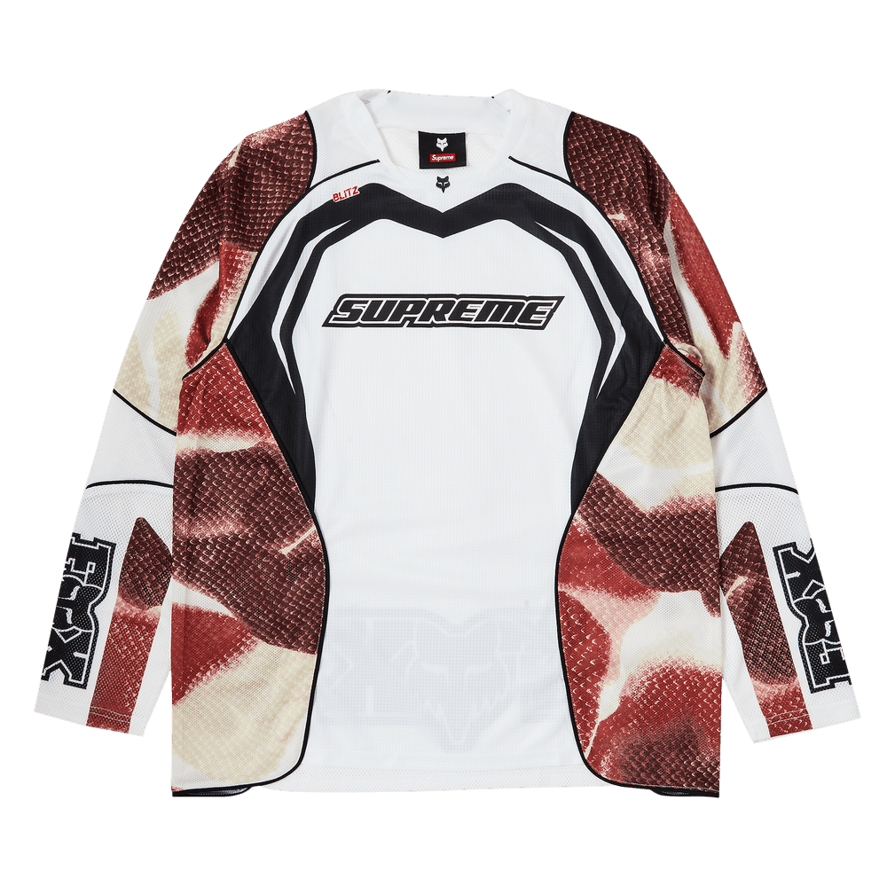 Supreme x Fox Racing Jersey 'White'