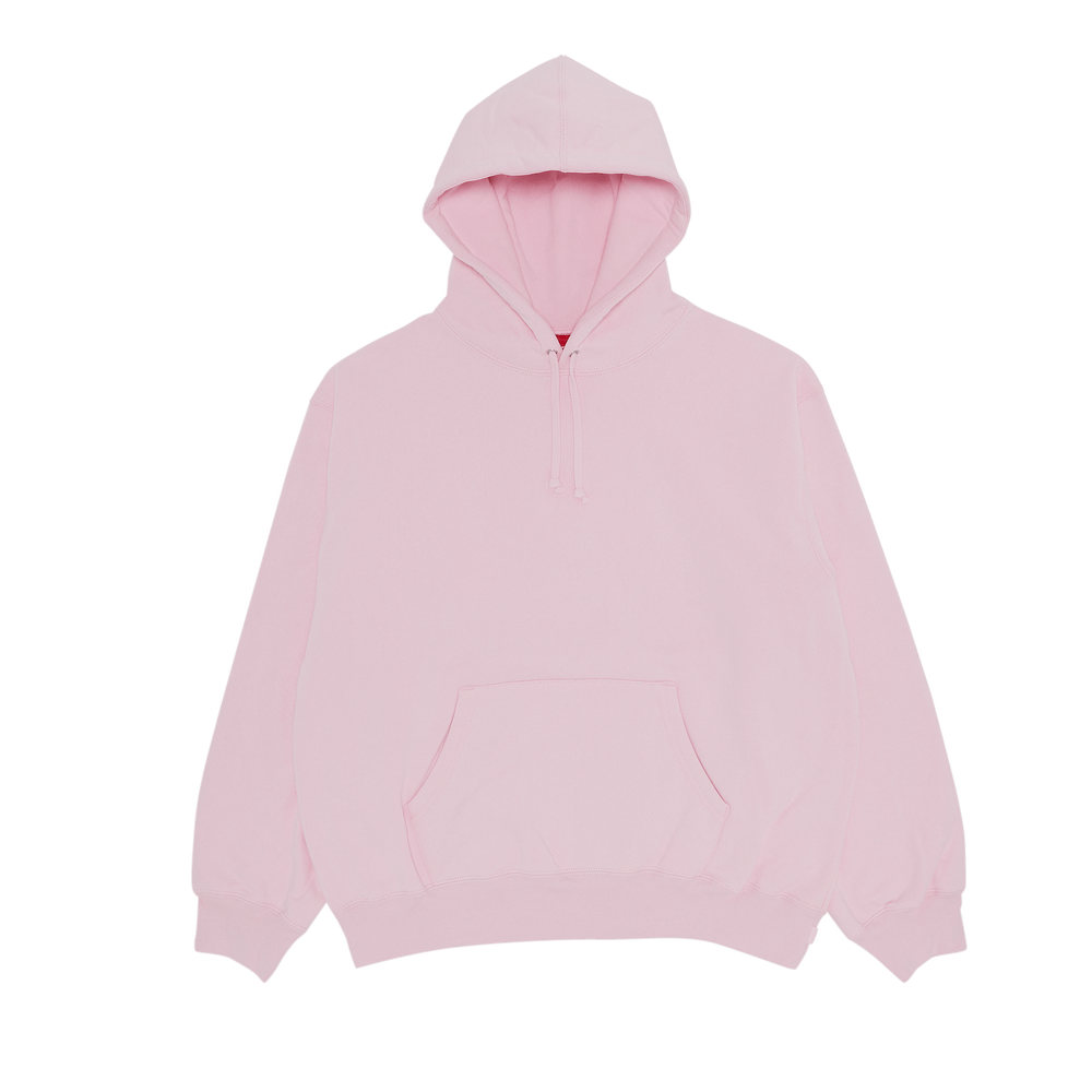 Buy Supreme Satin Appliqué Hooded Sweatshirt 'Light Pink