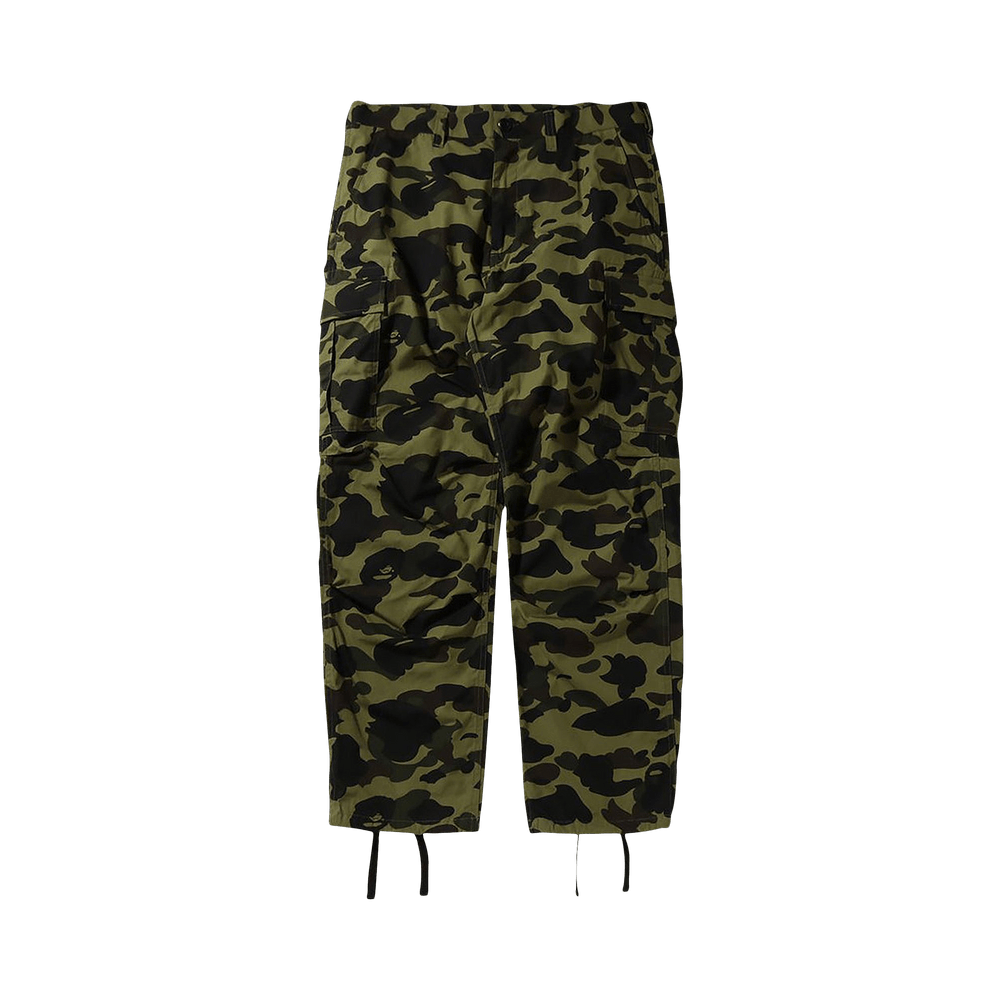 Bape orange camo pants store